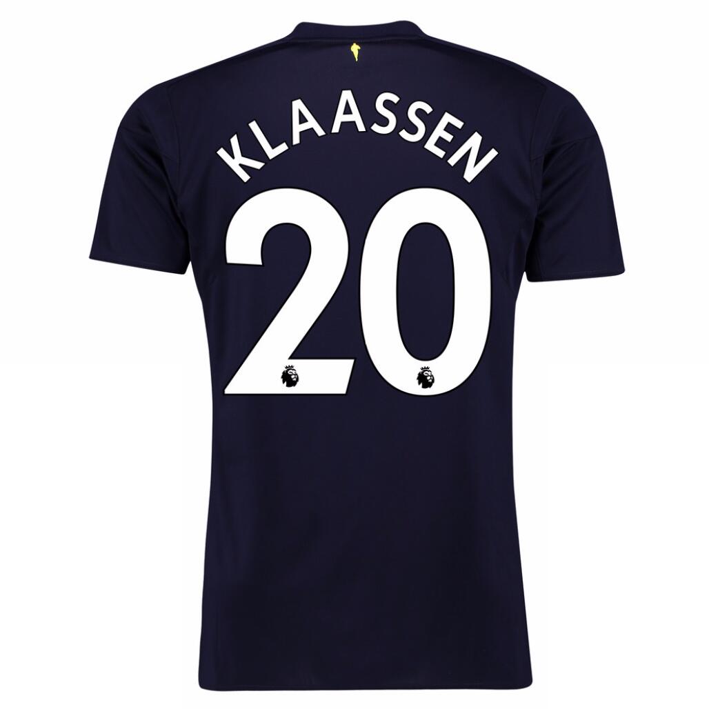 Everton Trikot Ausweich Klaassen 2017-18 Fussballtrikots Günstig
